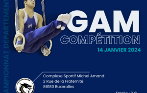 Compétition départementale GAM